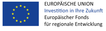 EU Invesitionen in Ihre Zukunft: europäischer Fonds für regionale Entwicklung
