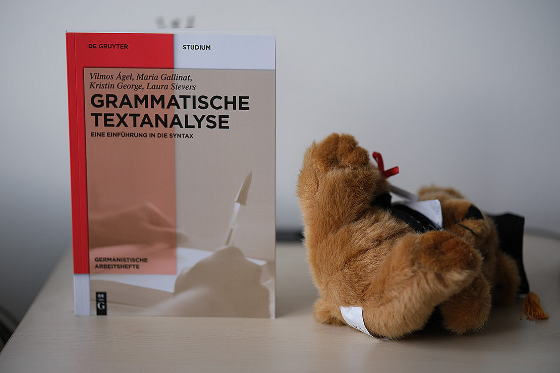 Picture of the study book Grammatical Text Analysis