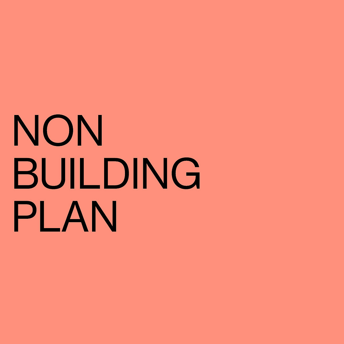 NON BUILDING PLAN