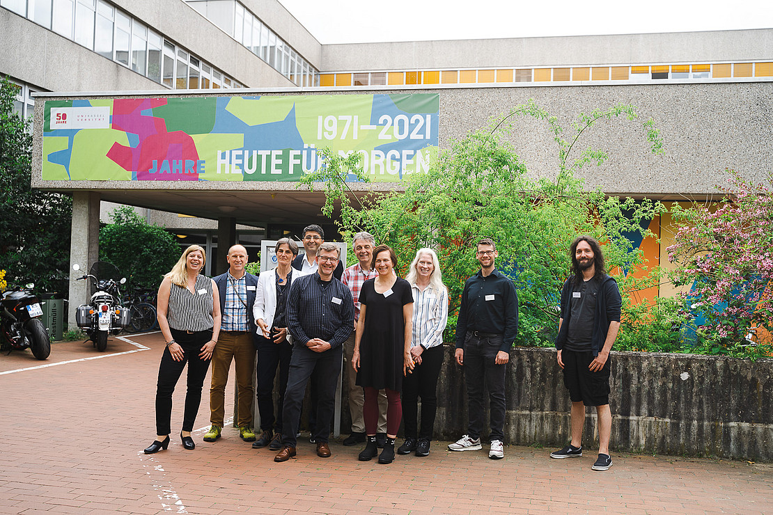Teilnehmer:innen des zweiten Kreativworkshops der Universitäten UMBC und Kassel