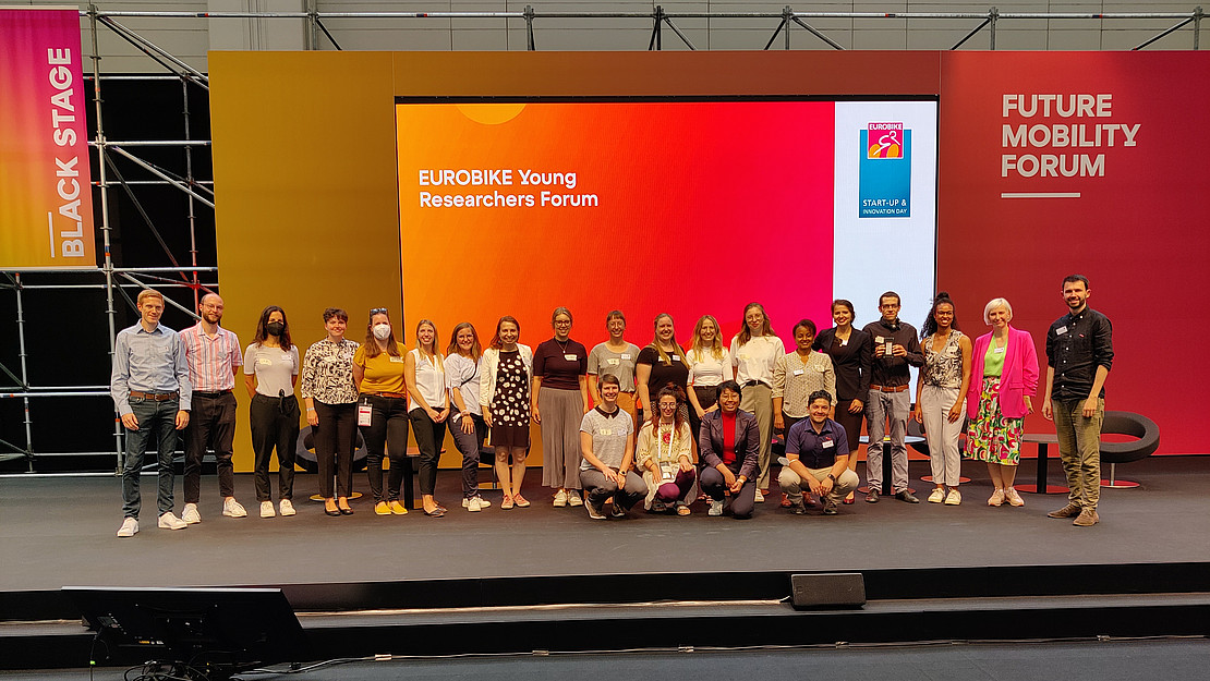 Group photo of the participants on the main stage