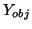 $Y_{obj}$
