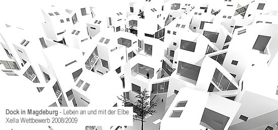 Dock in Magdeburg - Leben an und mit der Elbe