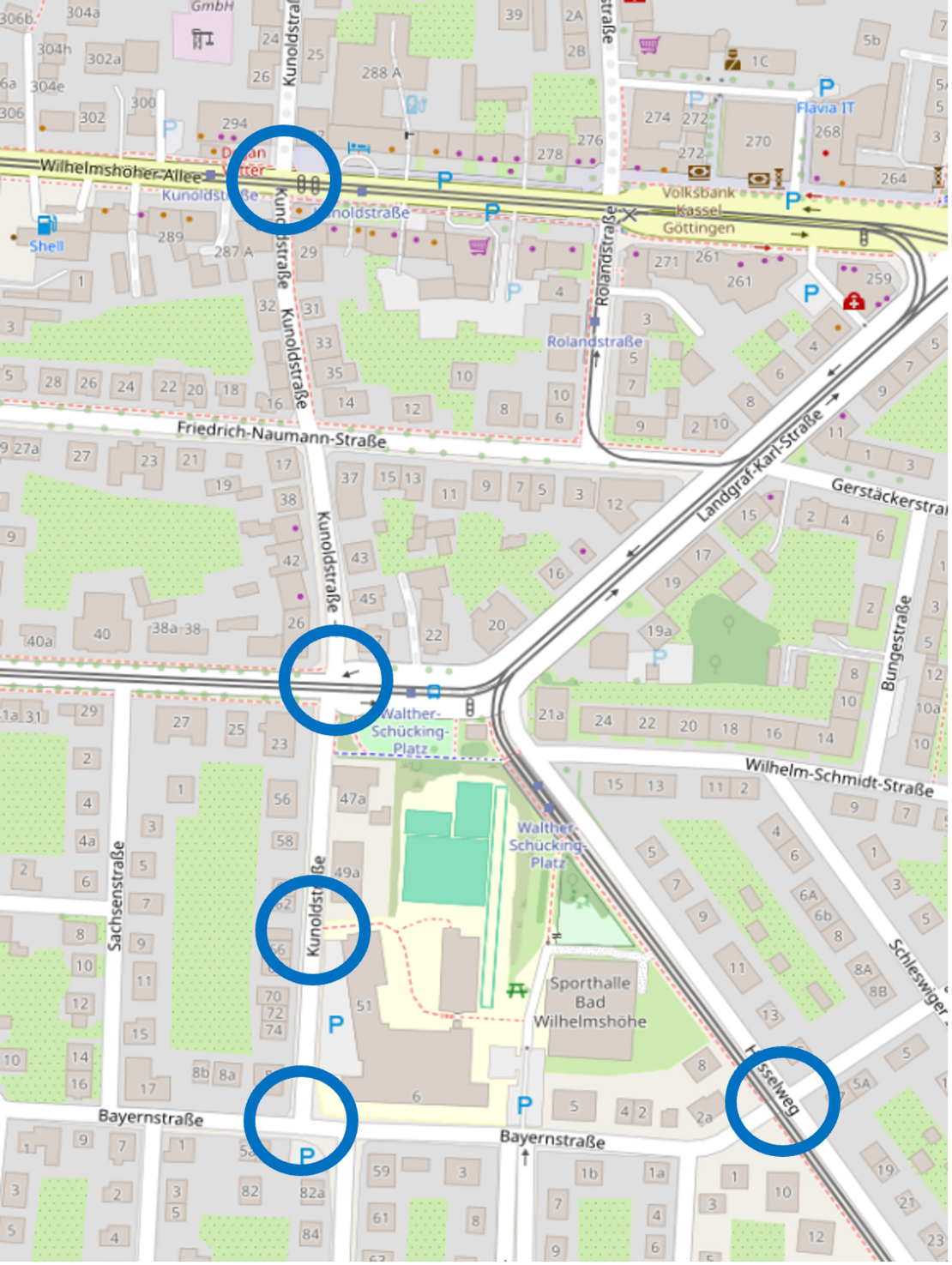 Standort Messungen 2026