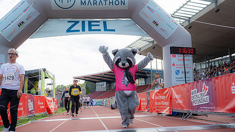  (öffnet Vergrößerung des Bildes)Kunibert beim Zieleinlauf