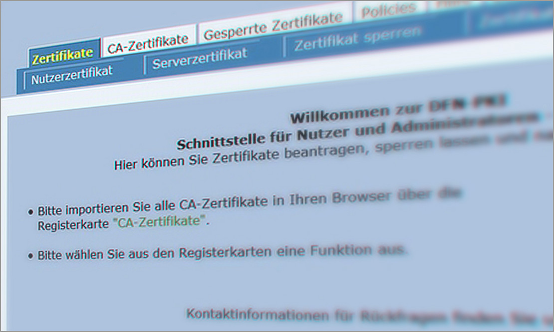 PKI/Zertifikate