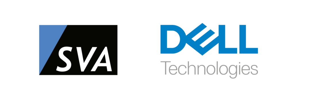Logo SVA und Dell
