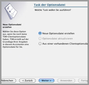  (öffnet Vergrößerung des Bildes)Task der Optionsdatei