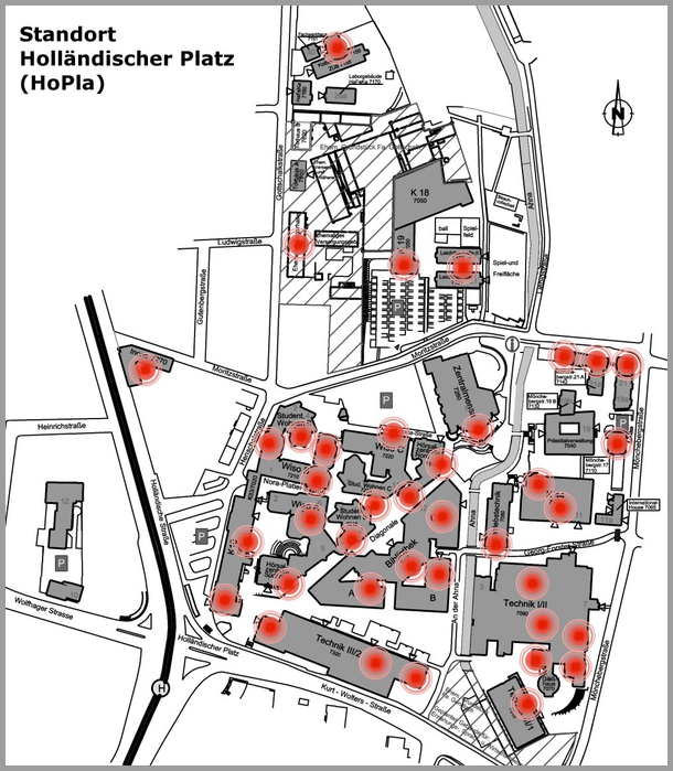 Karte Holländischer Platz (HoPla)