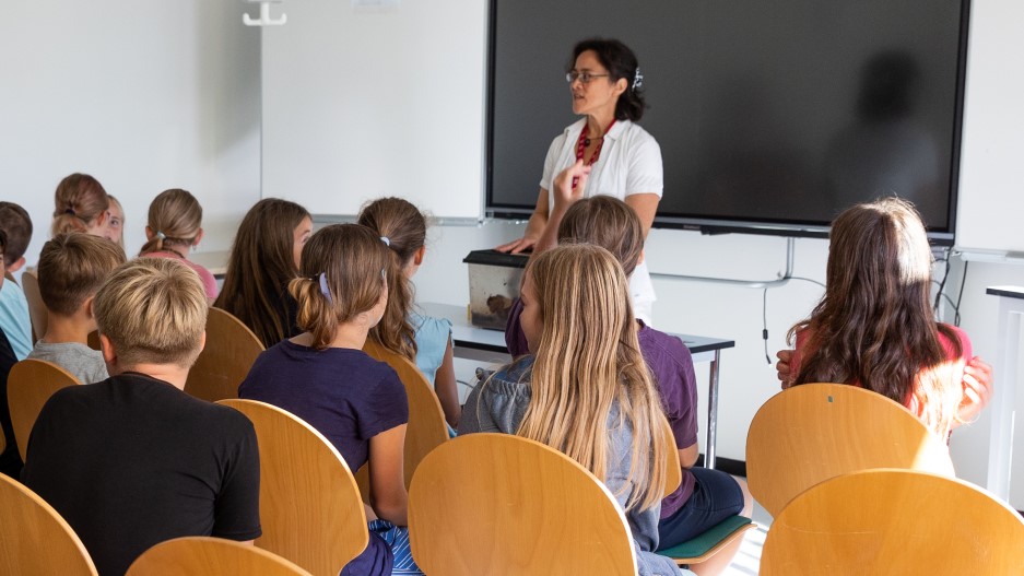 Scene from the teacher training course