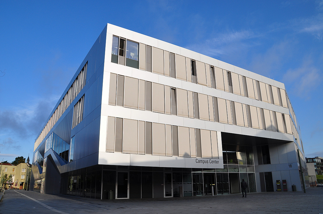 Exterior view of the Campus Center