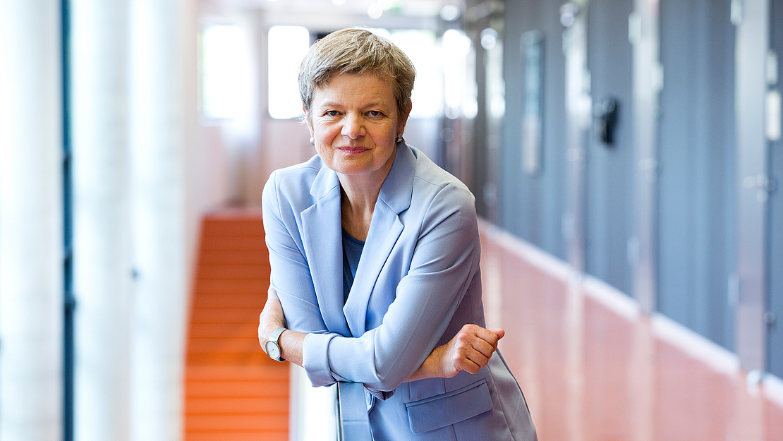 Prof. Dr. Ute Clement, President of the University of Kassel and new Deputy Chairwoman of the Kulturzentrum Schlachthof e.V. association.