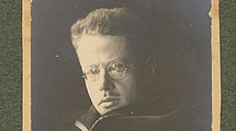 Das Bild  zeigt Franz Rosenzweig als jungen Mann