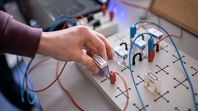 Training as an industrial electronics technician