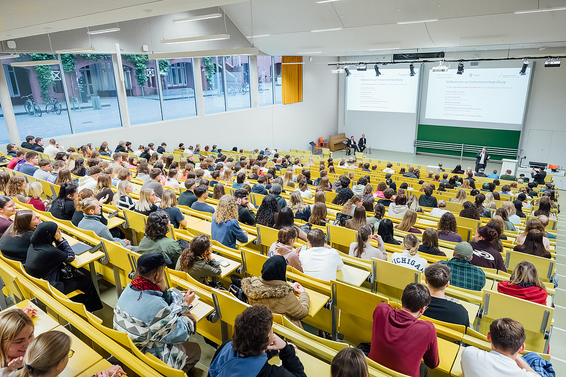 View into a lecture hall.