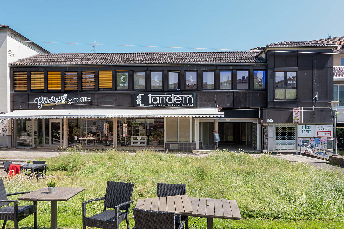 Ansicht des Ladens.