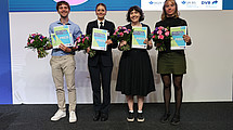 From left to right: Jerome Busch, Melina Brock, Sabrina Bittel, Linda Marie Pätzold
