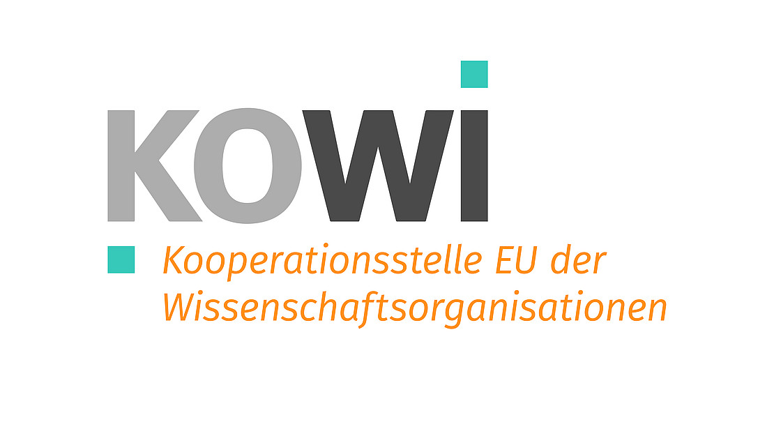 Logo KoWi - Kooperationsstelle EU der Wissenschaftsorganisationen