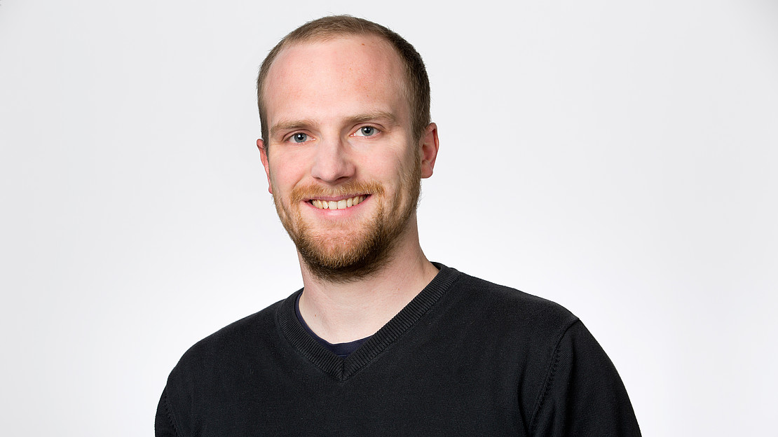 Lukas Ditzel vom Fachgebiet Hydrologie und Stoffhaushalt der Uni Kassel.