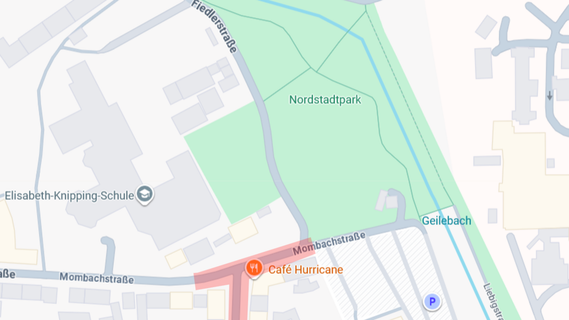 Das Bild zeigt einen Stadtplanausschnitt mit der geplanten Zufahrtssperrung