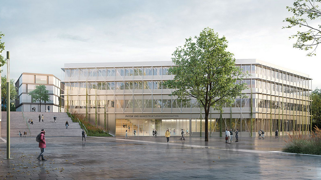Das Bild zeigt den Entwurf von Entwurf von Birk Heilmeyer & Frenzel Gesellschaft von Architekten mbH aus Stuttgart